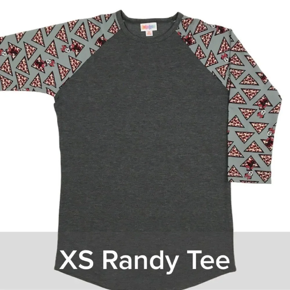Lularoe Disney Randy Tee - Size XS